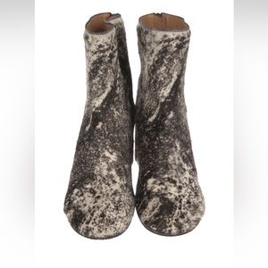 Maison Margiela 2014 Ponyhair Ankle Boots